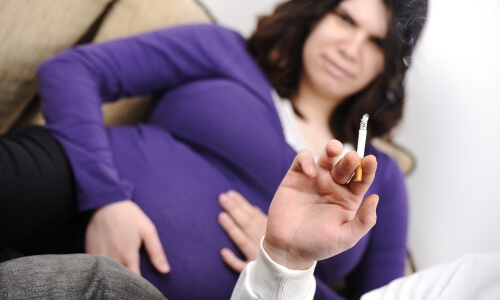 Пассивное курение при беременности