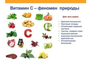 Польза витамина С для организма