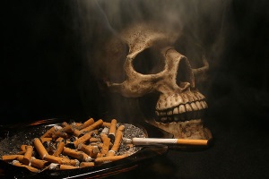 Курение - причина появление мокроты